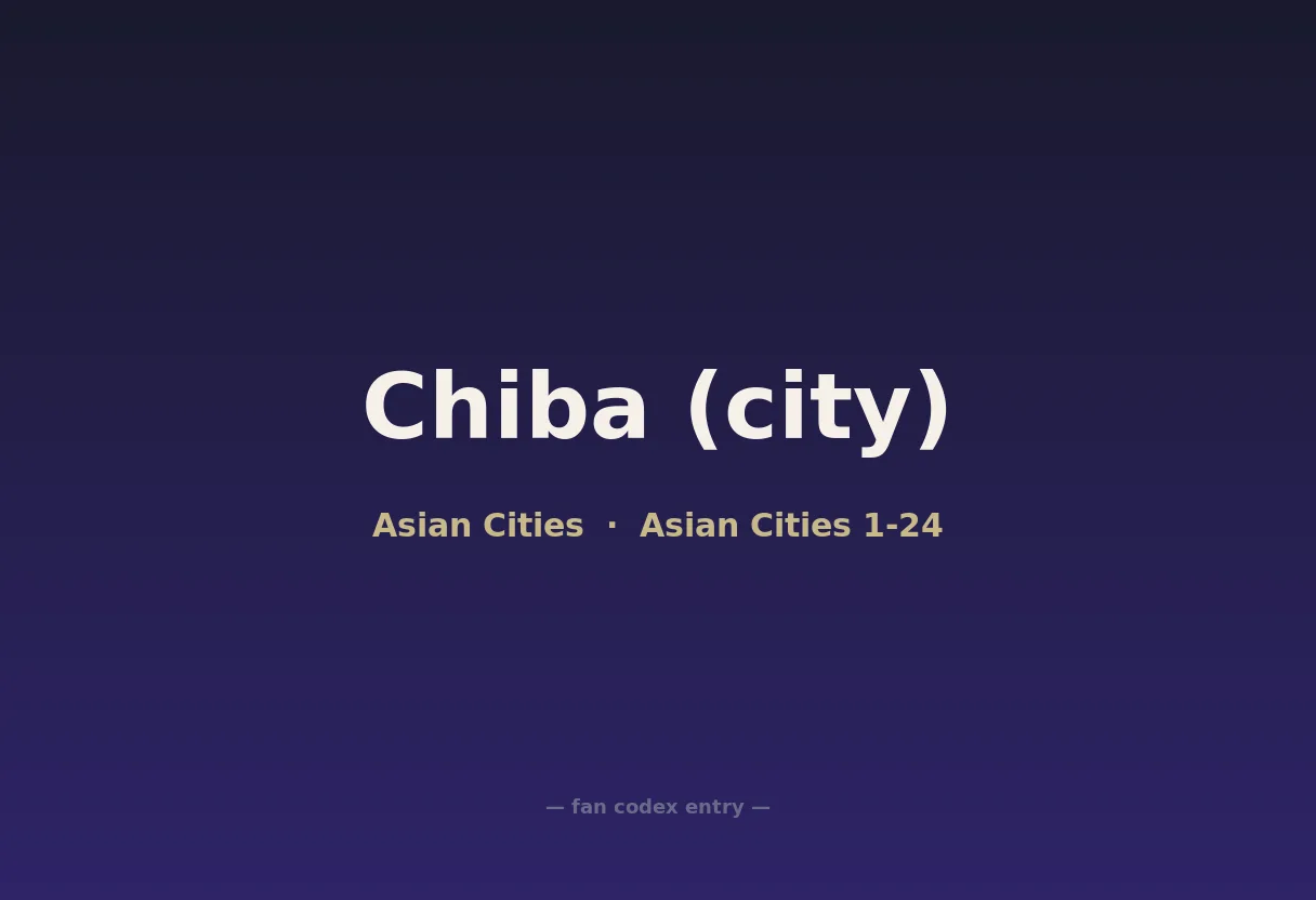 Chiba (city)
