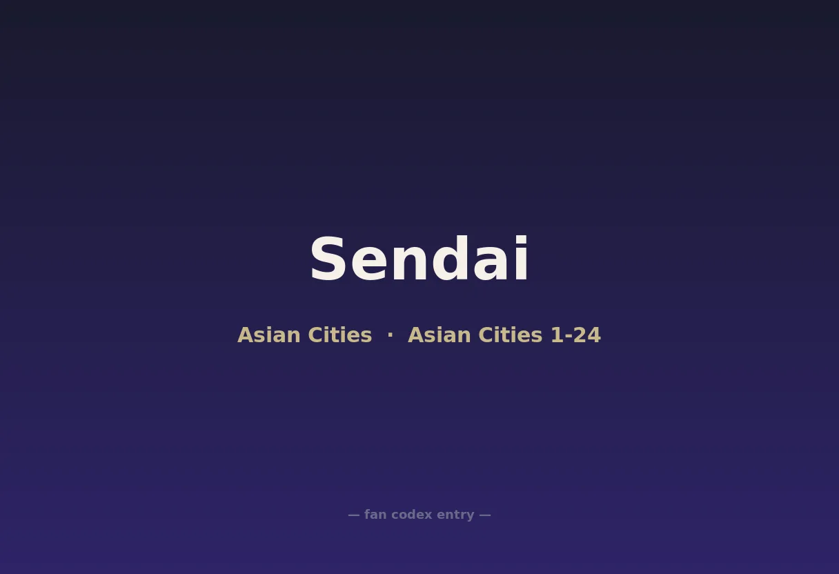 Sendai