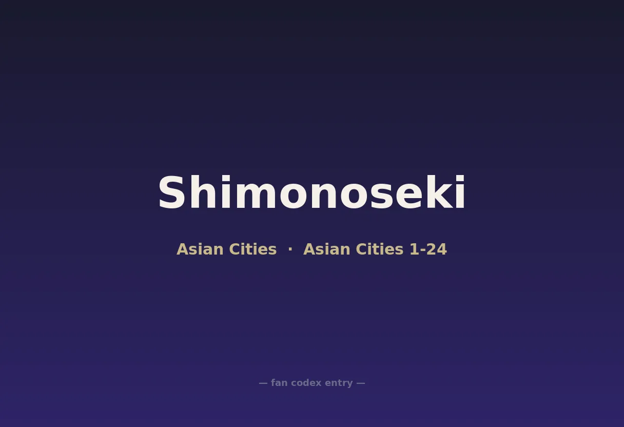 Shimonoseki