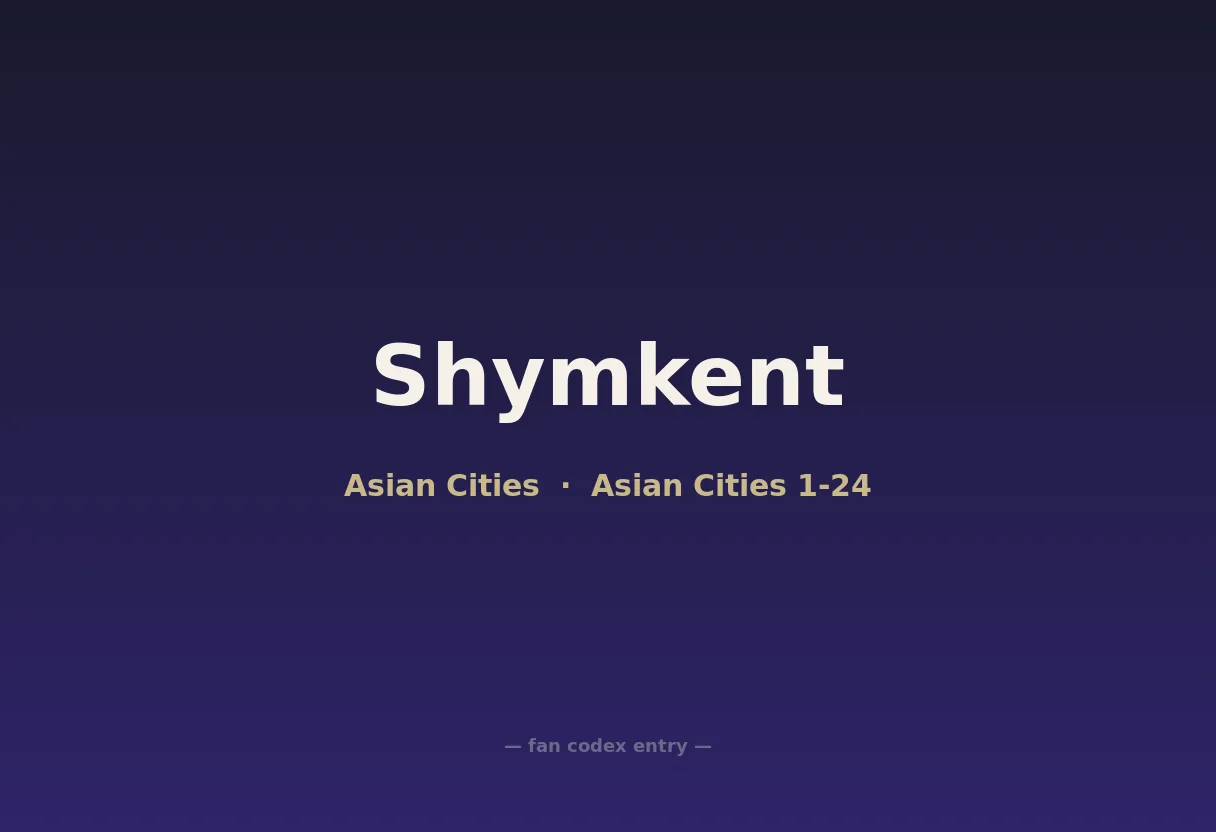 Shymkent