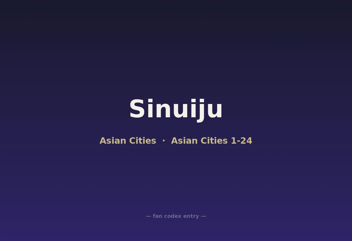 Sinuiju