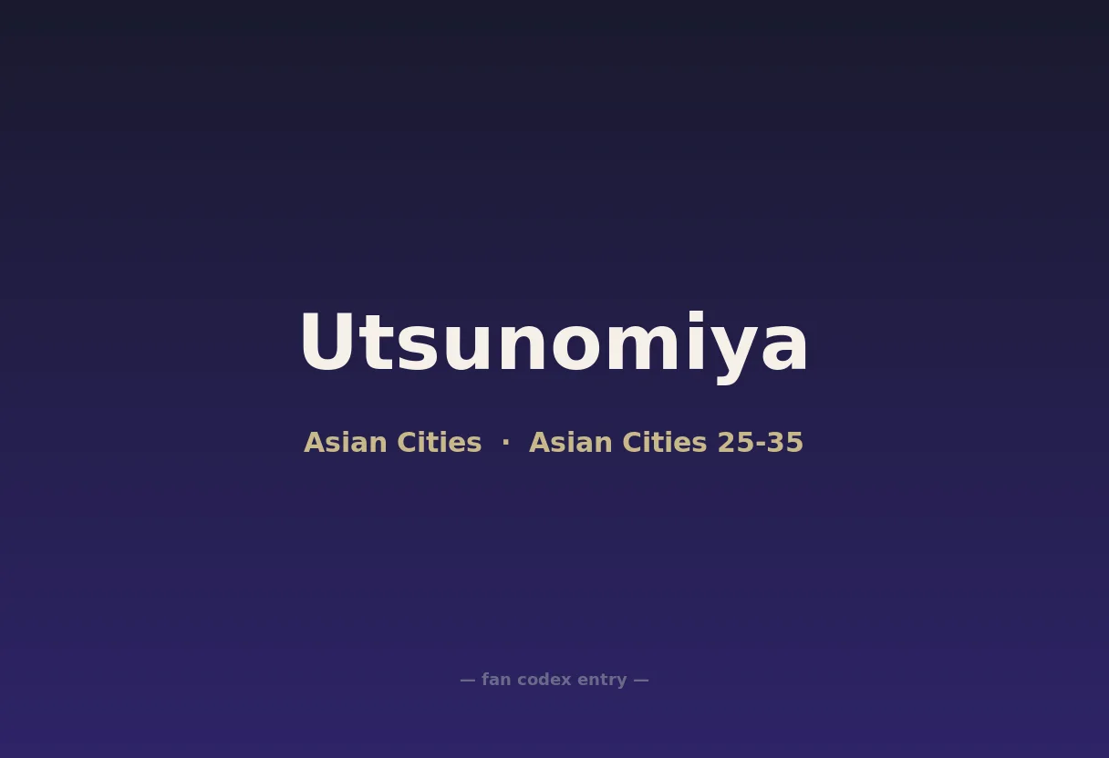 Utsunomiya